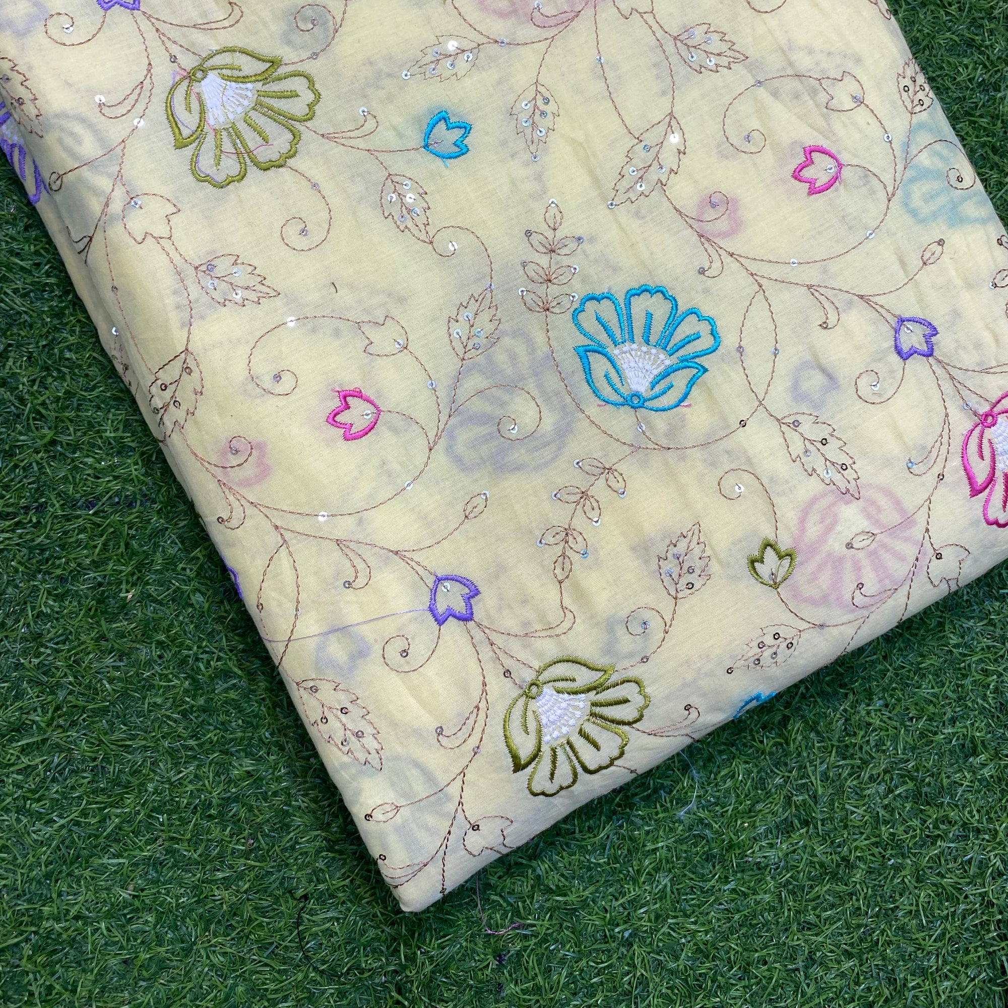 Most Premium Collection Of Pure Cotton Fabrics With Fine Embroidery