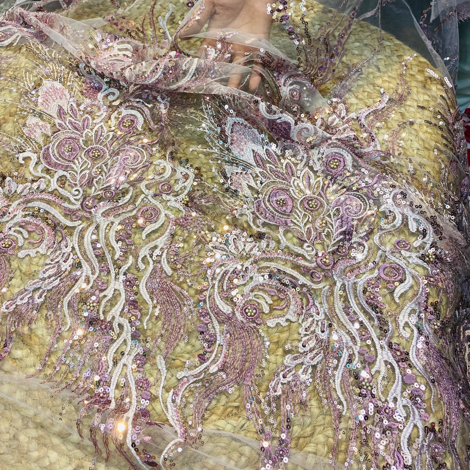 SALE Prices - HANDWORK ❤️ Premium Imported Net Fabric