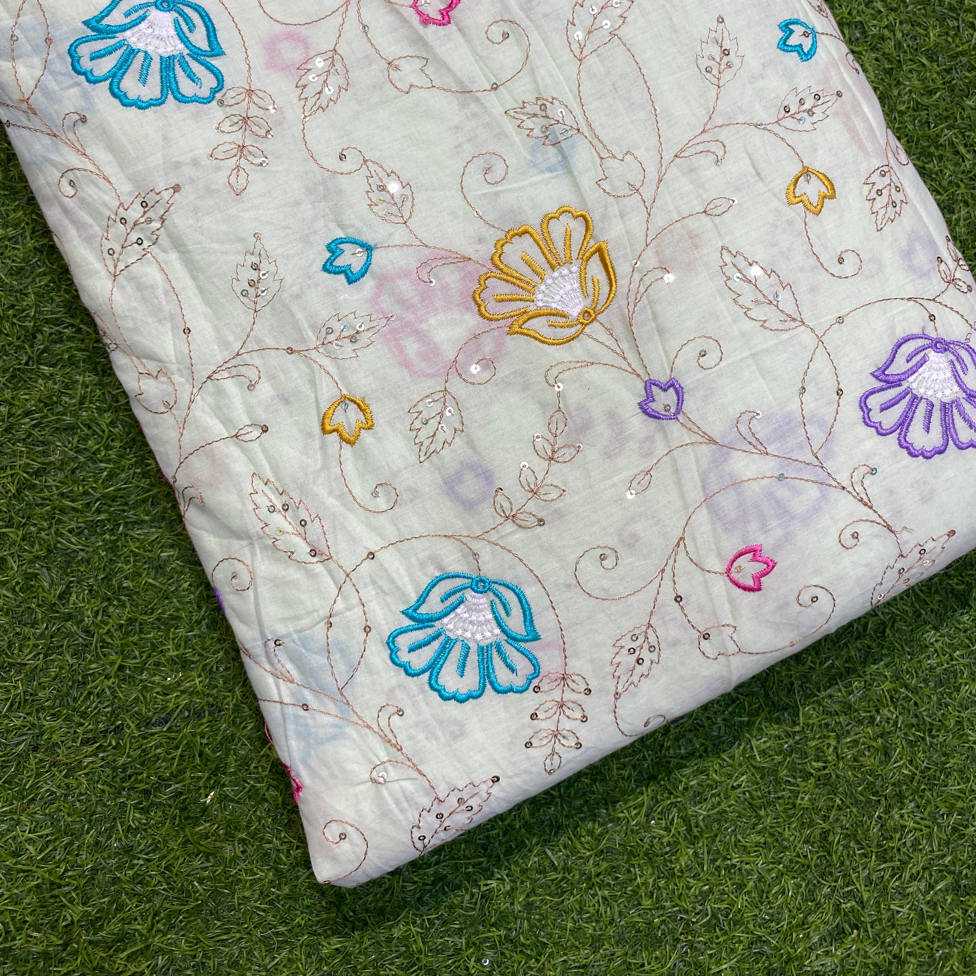 Most Premium Collection Of Pure Cotton Fabrics With Fine Embroidery