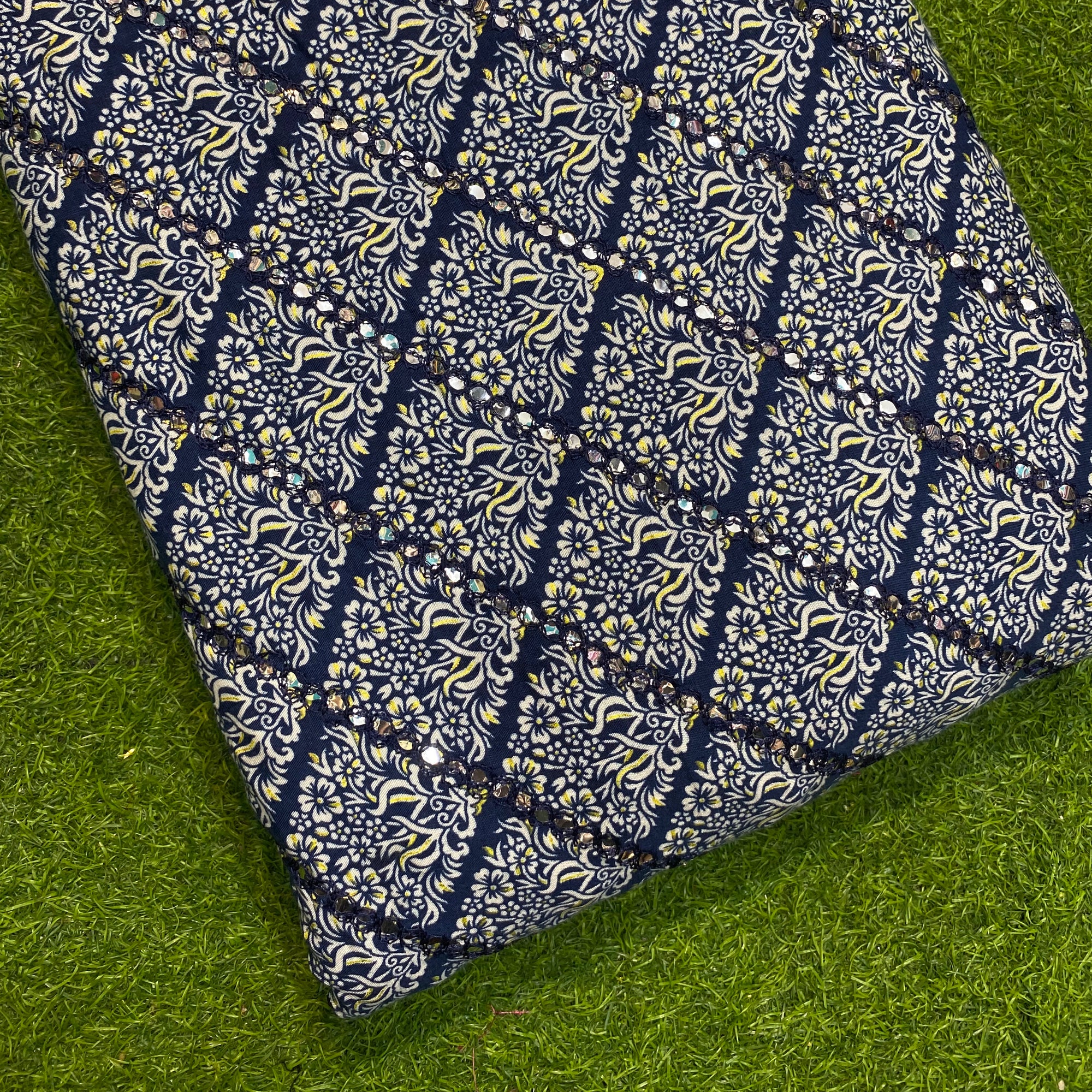 Most Premium Collection Of Pure Cotton Rayon Fabrics With Fine Embroidery