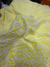 Most Premium Pure Cotton PRINTED Chikankari FABRIC (Big Width)