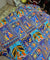 Most Premium RAJA RANI Design On Natural Crepe FABRIC