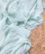 Most Premium Quality Of Pure Chinon Chiffon Fabric - Big Width (Blue)