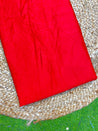 Most Premium Cotton Fabric - Jam Cotton Fabric (RED)