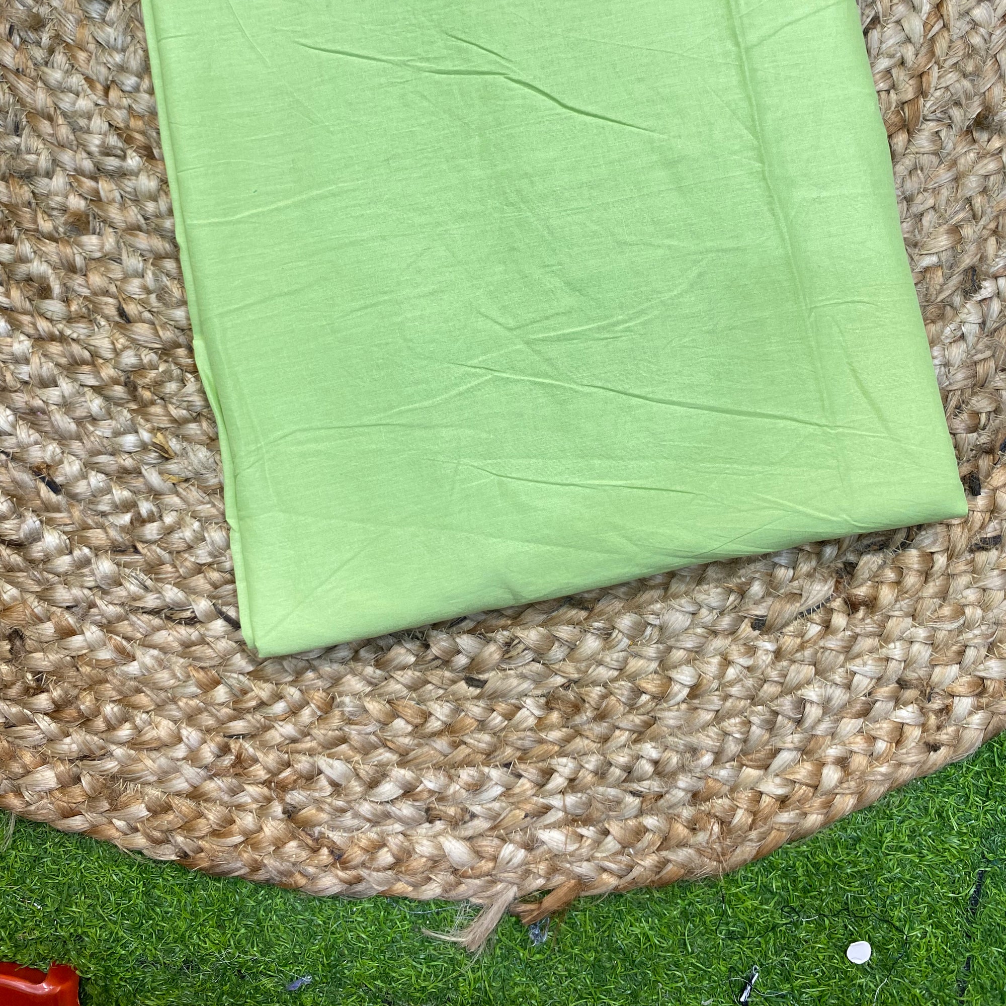 Most Premium Cotton Fabric - Cotton 80*80 Fabric (PISTA GREEN)