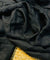 Premium Pure Viscose Soft Organza Fabric - BIG WIDTH!! (All Black)