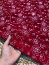 On SALE - Most Premium Velvet 9000 Embroidered FABRICS (2.5 Meter Cut Size)