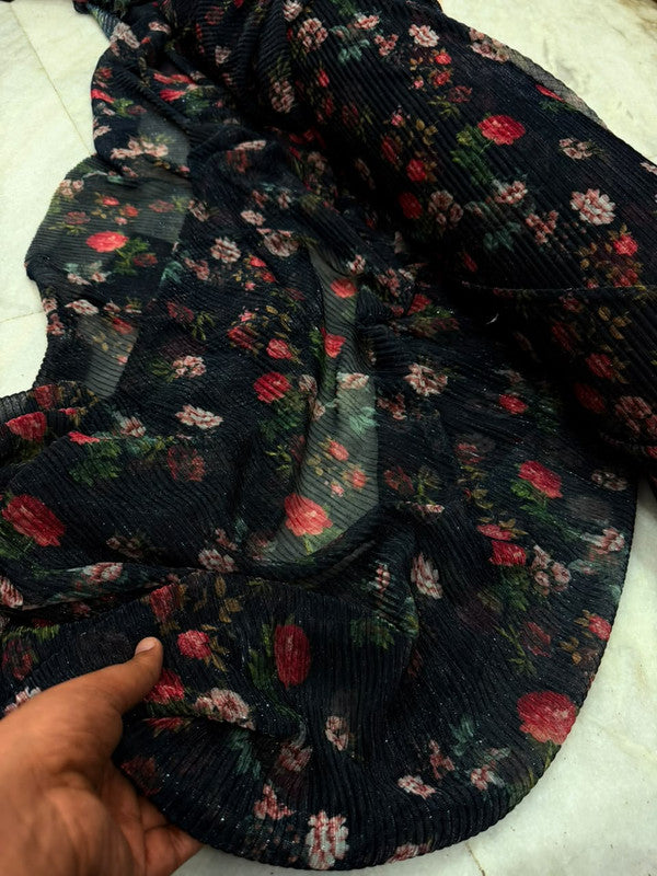 Most Premium Imported Chunn Printed FABRIC Crushed (Big WIDTH!!)