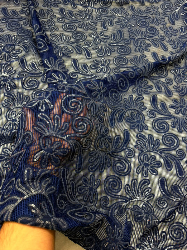Most Premium Imported Net Applique FABRIC (Big WIDTH!!)