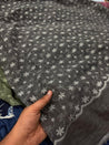 Most Premium Imported Pure Cotton Hakuba Chikankari Fabric (Big WIDTH!!)
