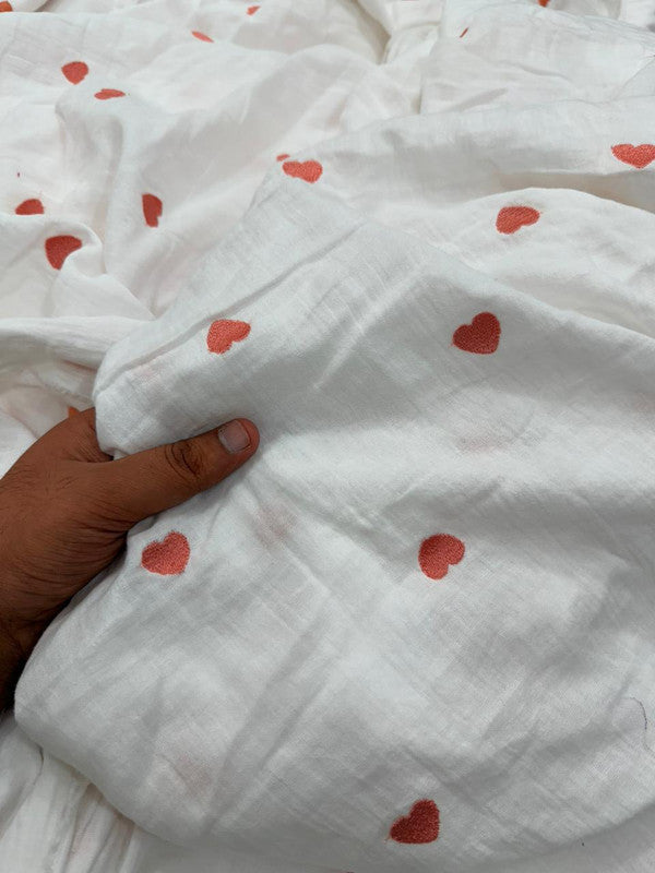 Most Premium Pure Double Cloth Cotton EMBROIDERY FABRIC (Big WIDTH!!)