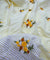 Most Premium Pure Fine Thread Embroidery On Stripes Cotton FABRIC (Big WIDTH!!)