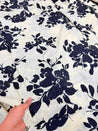 Most Premium Pure Cotton Hakuba Chikankari Printed Fabric (Big WIDTH!!)