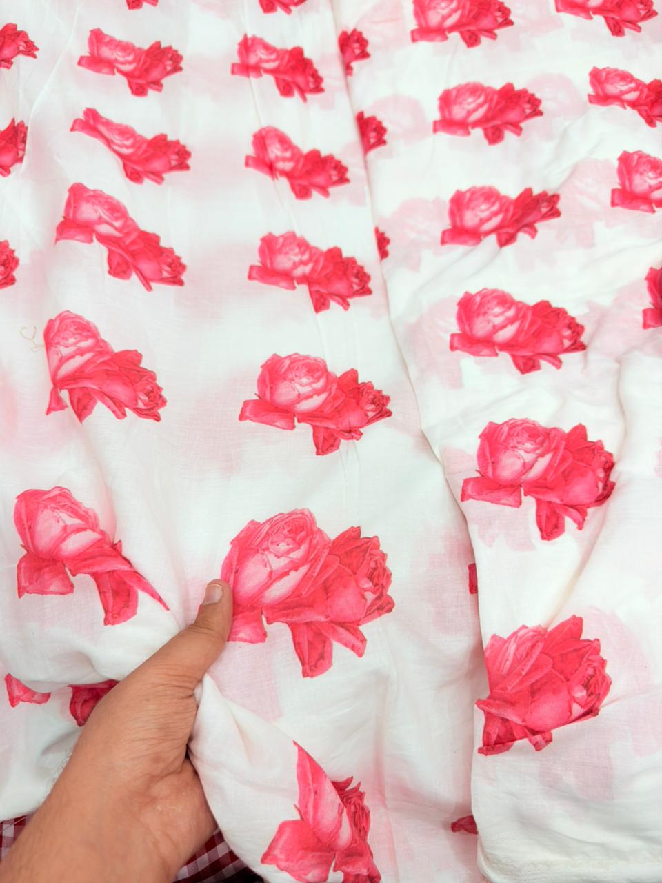 Most Premium Pure Mul Cotton FABRIC PRINTED (Big WIDTH!!)