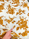 Most Premium Pure Cotton Hakuba Chikankari Printed Fabric (Big WIDTH!!)
