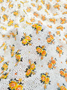 Most Premium Pure Cotton Hakuba Chikankari Printed Fabric (Big WIDTH!!)