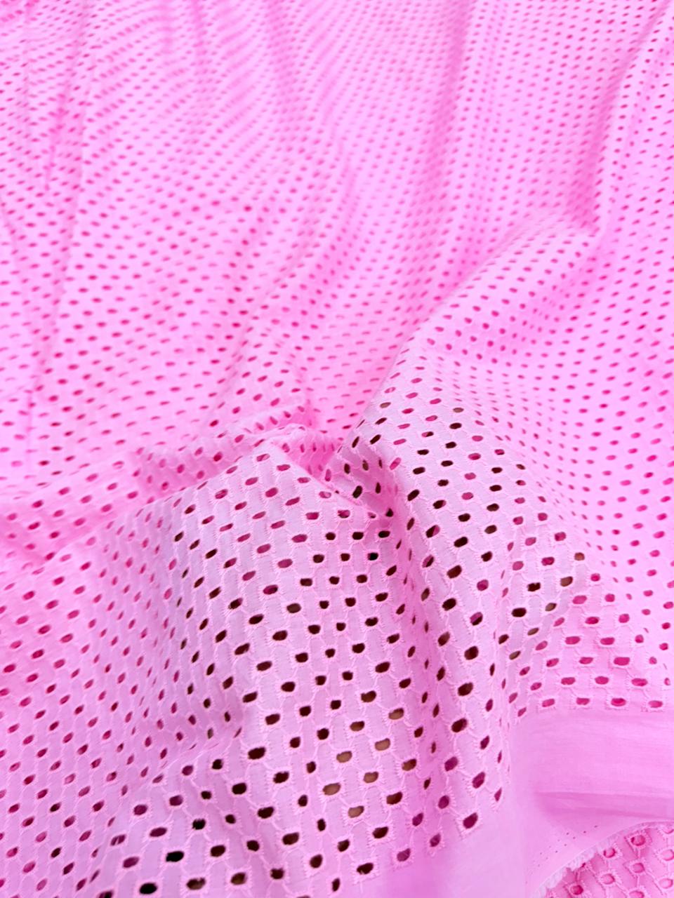Most Premium Pure Cotton Hakuba Chikankari Fabric (Big WIDTH!!)