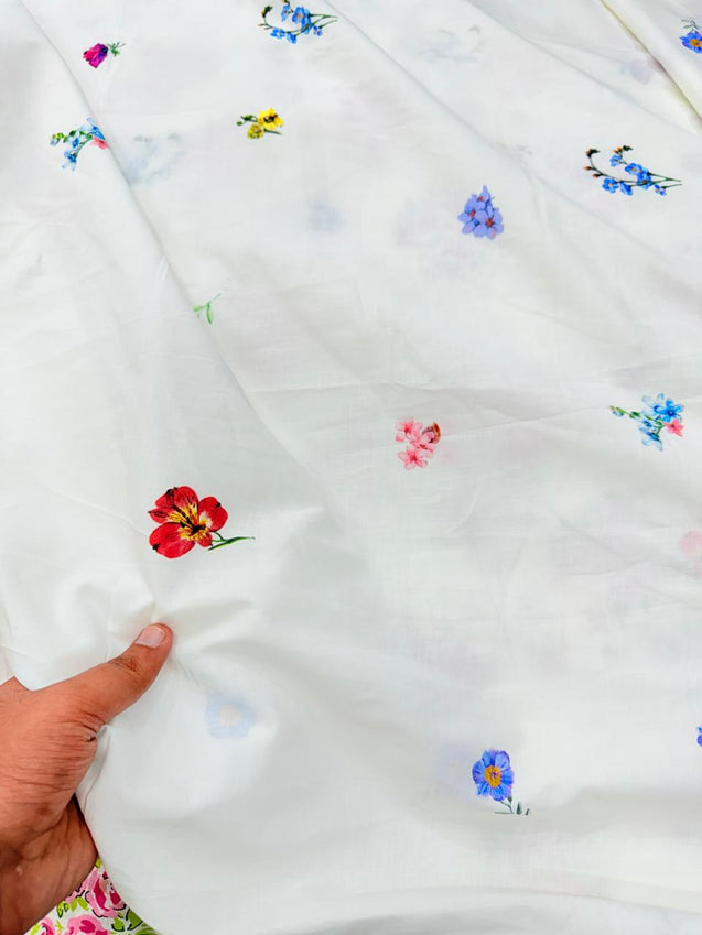 Most Premium Pure Modal Cotton FABRIC PRINTED (Big WIDTH!!)