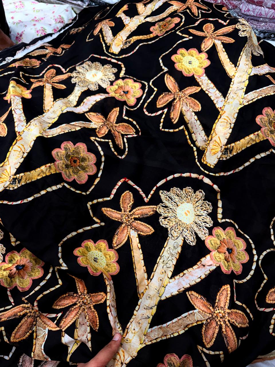 Most Premium Pure Muslin Cotton FABRIC PRINTED (Big WIDTH!!)