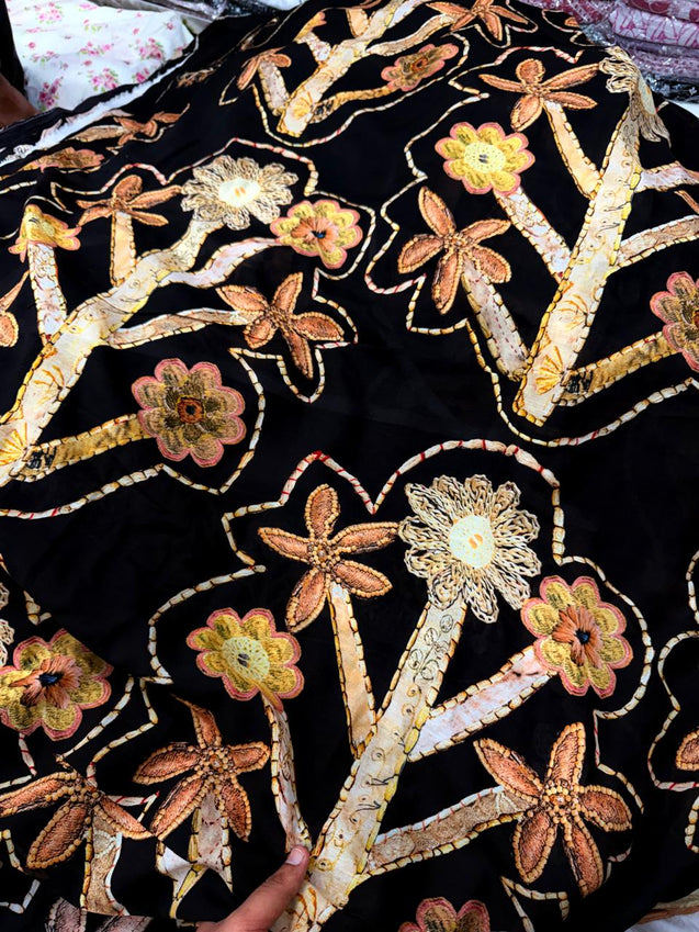 Most Premium Pure Muslin Cotton FABRIC PRINTED (Big WIDTH!!)