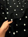 Most Premium Pure Fine Thread Embroidery On Cotton FABRIC (Big WIDTH!!)