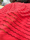 Premium Fine GPO LACEWORK Hakuba Chikan Work On Pure Cotton FABRIC (Big WIDTH!!)