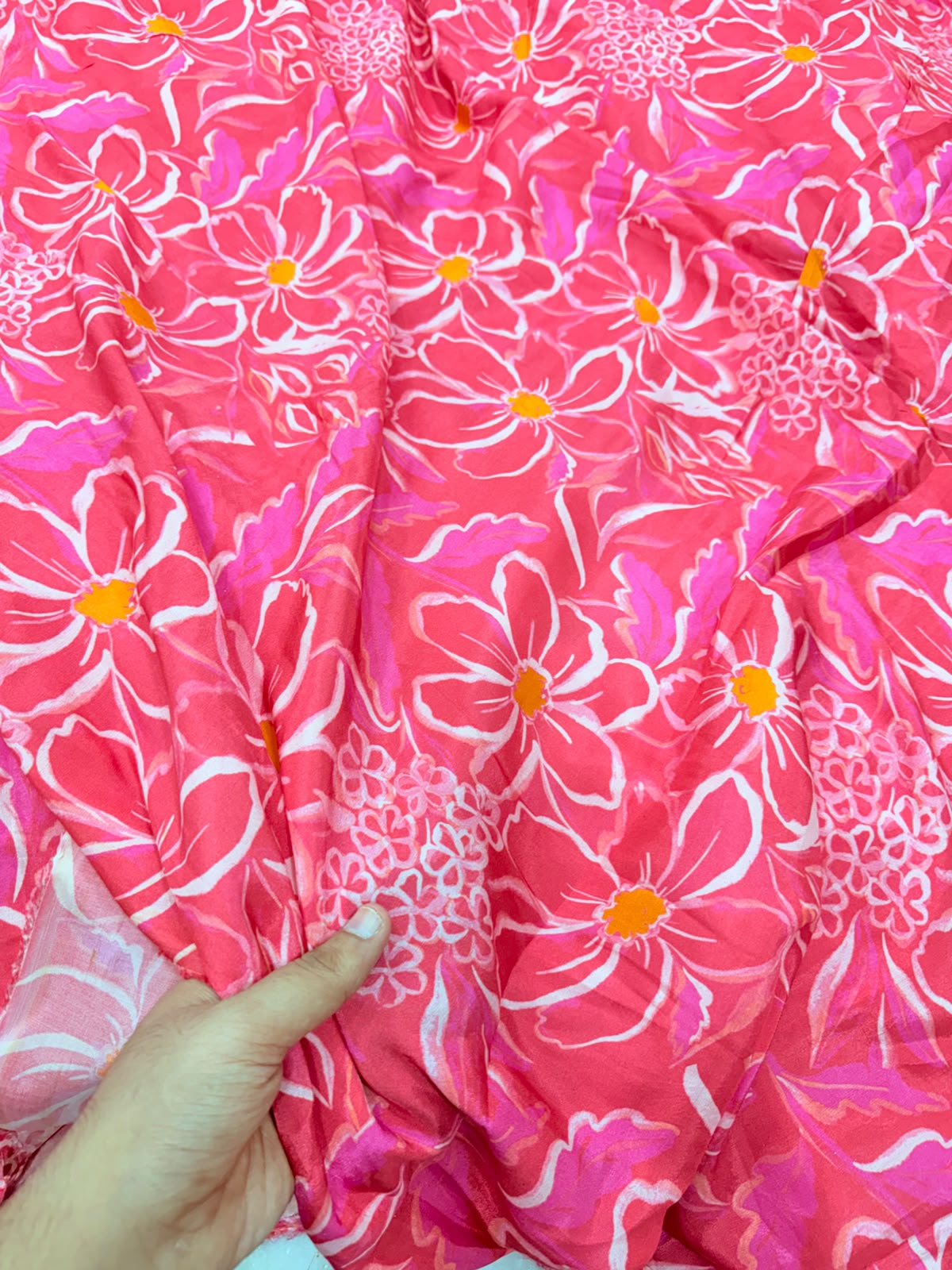 Most Premium BRANDED Pure Muslin Cotton PRINTED FABRIC
