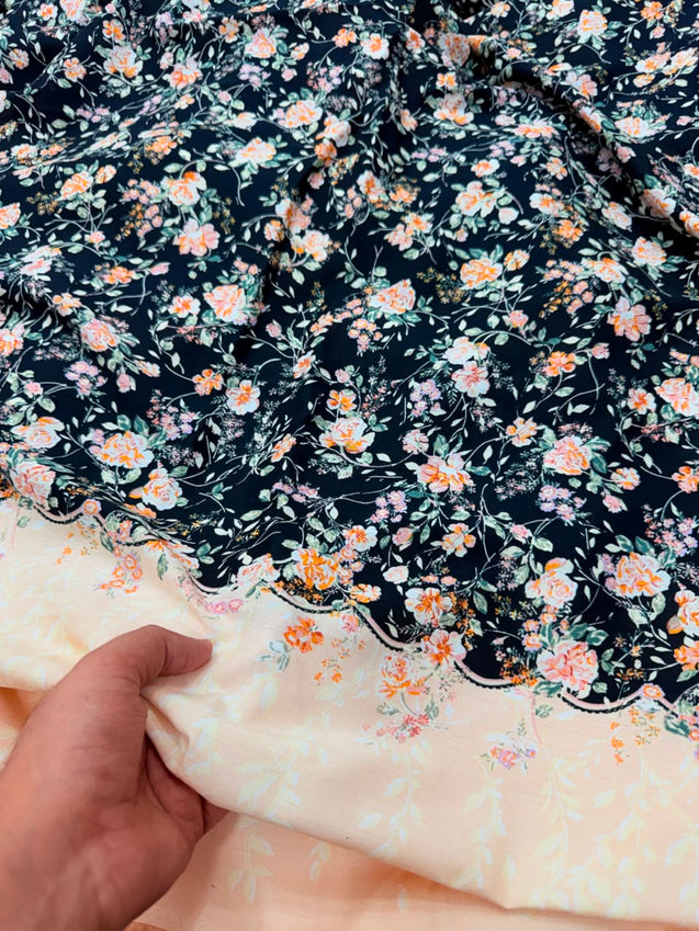 Most Premium Pure Modal Cotton FABRIC PRINTED (Big WIDTH!!)