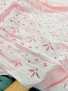 Most Premium Pure Cotton Hakuba Chikankari Fabric (Big WIDTH!!)