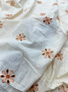 Most Premium Pure Cotton Hakuba Chikankari Fabric (Big WIDTH!!)