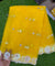 Premium Imported Net Fabric With Zara Sequin ( Yellow )