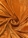 Premium Korean Velvet Spun Imported - Copper Rust