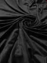 Premium Korean Velvet Spun Imported - DARK Black