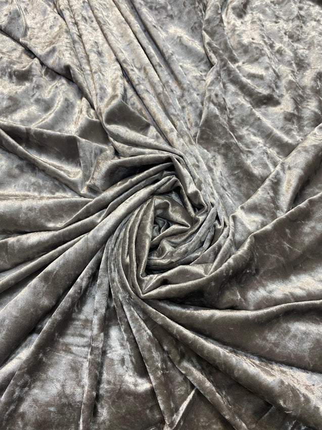 Premium ICE Velvet Korea Imported - SILVER GREY