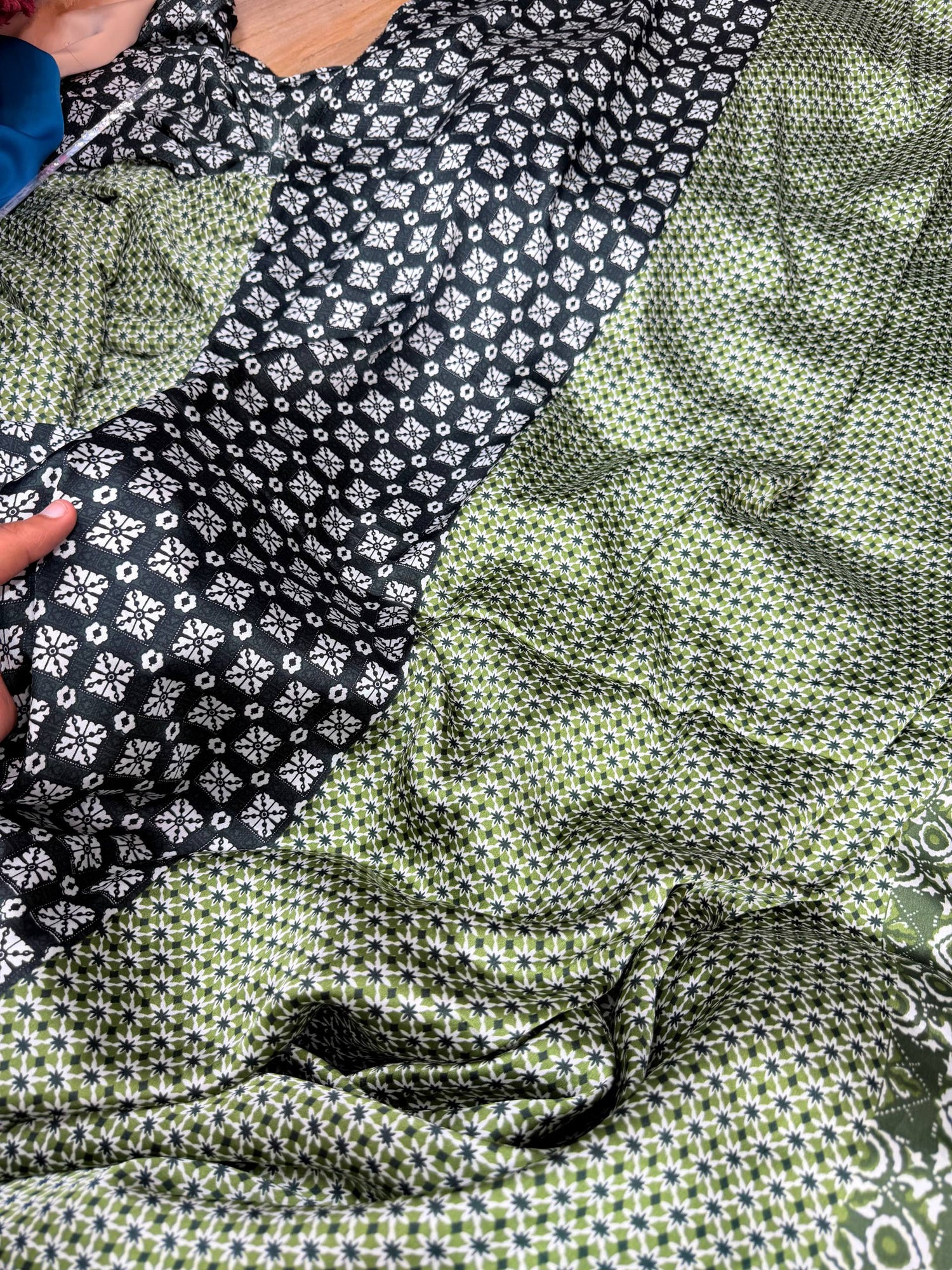 Most Premium Satin PRINTED FABRIC (Big WIDTH!!)