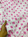 Most Premium Pure Cotton Hakuba Chikankari Fabric (Big WIDTH!!)
