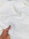 Most Premium Pure Lucknowi Chikankari Embroidery On Pure Cotton FABRIC (Dyeable Also)  (Big WIDTH!!)
