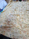 Most Premium Pure PRINTED Hakuba Chikankari Cotton Fabric (Big WIDTH!!)