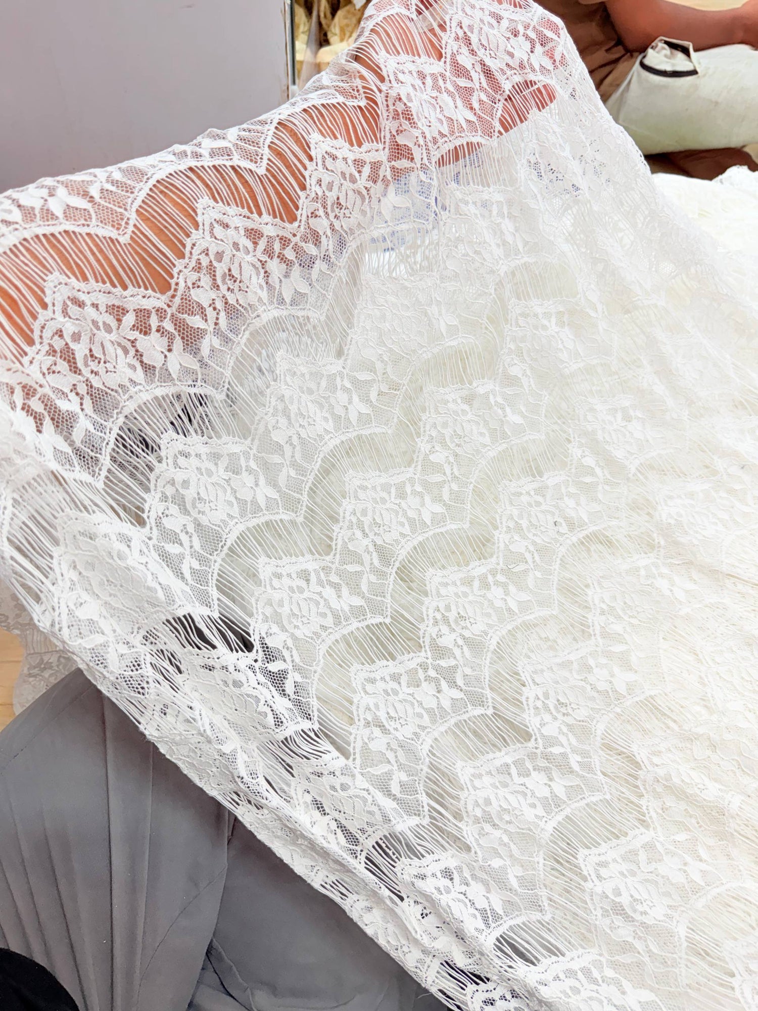 Most Premium Imported Crosia FABRIC (Big WIDTH!!)