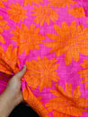 Premium Pure Viscose Linen Cotton FABRIC - PRINTED (Big WIDTH!!)