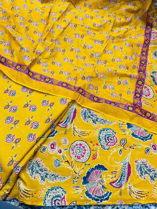 Premium BRANDED Pure Cotton PRINTED Suits (Complete Suit With Dupatta)