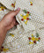 Most Premium Pure Fine Thread Embroidery On PRINTED Cotton FABRIC (Big WIDTH!!)