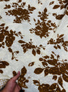Most Premium Pure Cotton Hakuba Chikankari Printed Fabric (Big WIDTH!!)