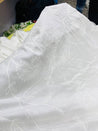 Premium Fine 3D Kashmiri Dori Work With Chikan On Pure Cotton (Big WIDTH!!) (Dyeable Also)