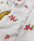 Most Premium Pure Fine Thread Embroidery On Stripes Cotton FABRIC (Big WIDTH!!)