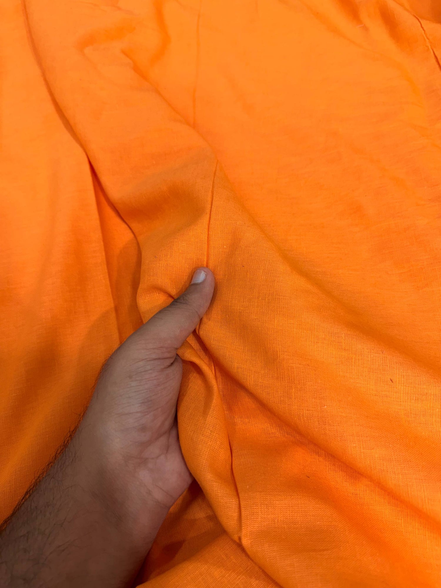 Most Premium Pure Linen Cotton Fabric (Big WIDTH!!)
