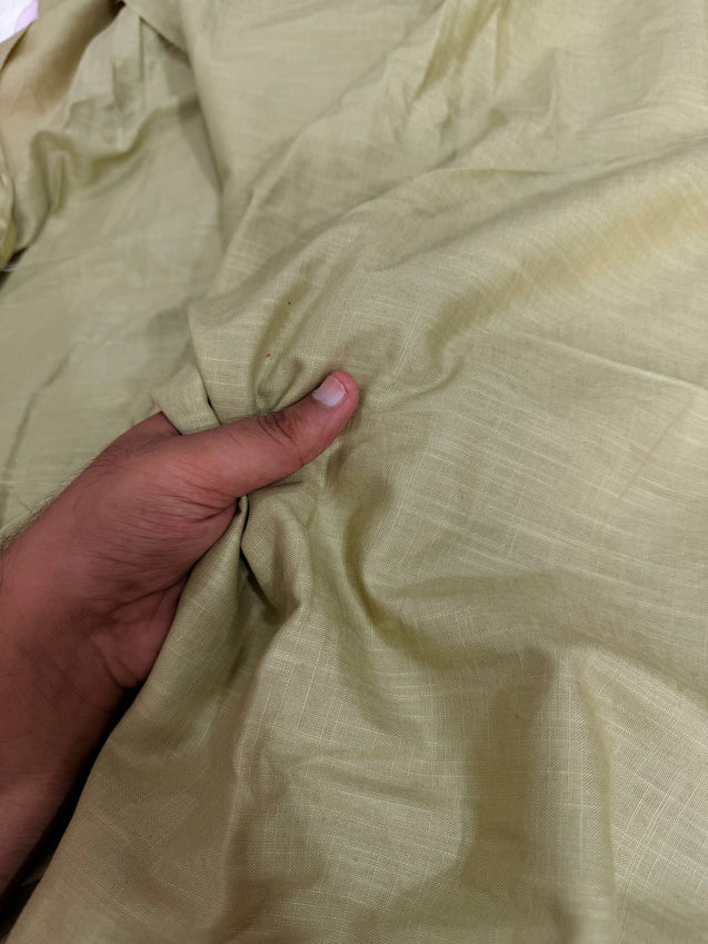 Most Premium Pure Linen Cotton Fabric (Big WIDTH!!)