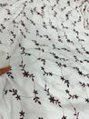 Most Premium Pure Hakuba Chikankari Cotton Fabric (Big WIDTH!!)