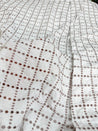 Most Premium Pure Hakuba Chikankari Cotton Fabric (Big WIDTH!!)