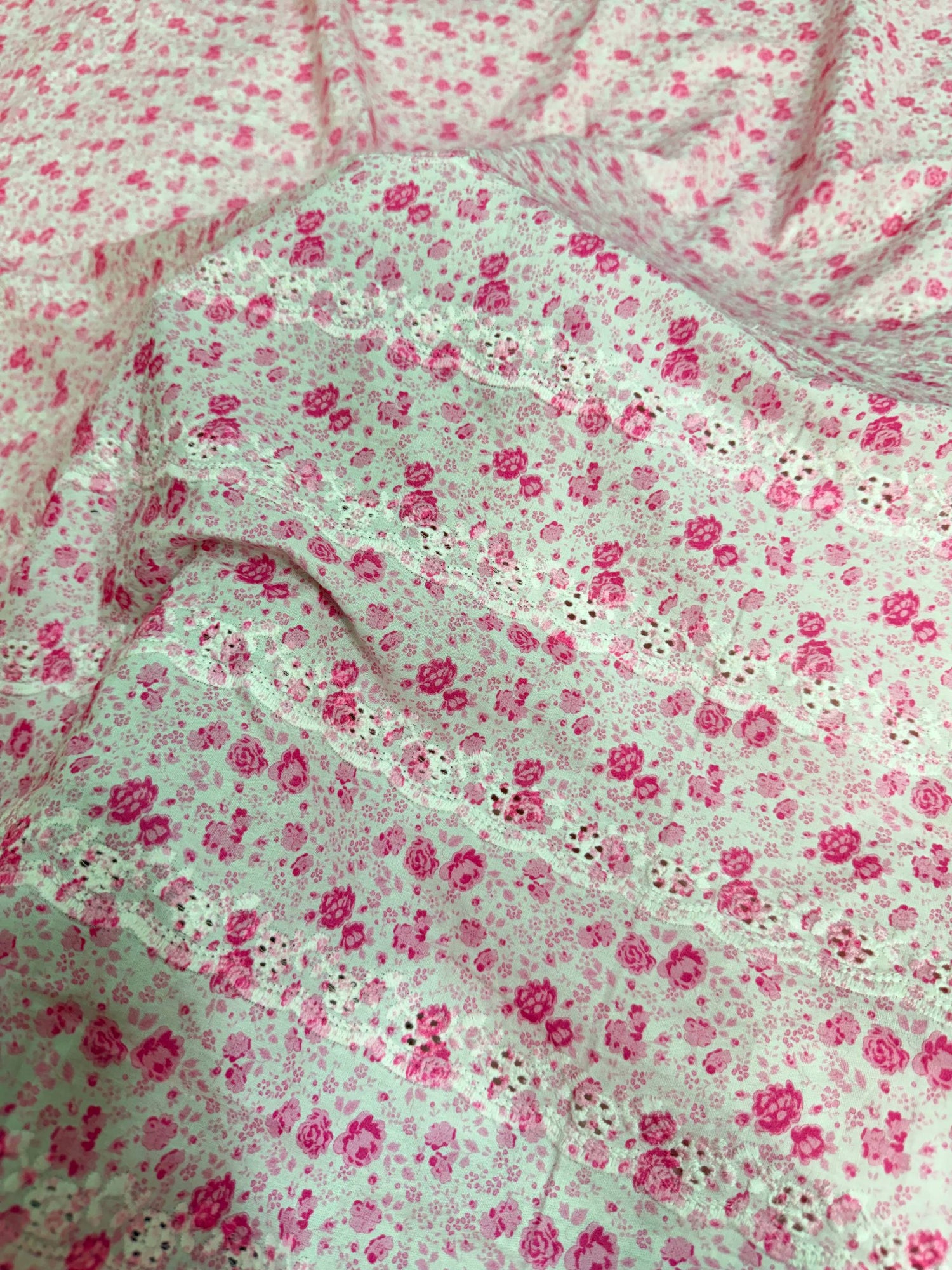 Most Premium Pure Hakuba Chikankari Cotton Fabric (Big WIDTH!!)